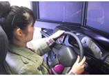 ２月１７日 晴れ→くもり ＜運転シミュレーター＞